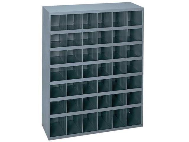 DURHAM MFG 360-95 Prime Cold Rolled Steel Pigeonhole Bin Unit, 12 in D x 42 in