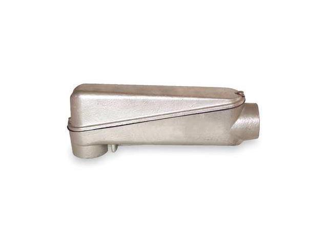 HUBBELL KILLARK MOLBD-2 Conduit Outlet Body,Aluminum,LB