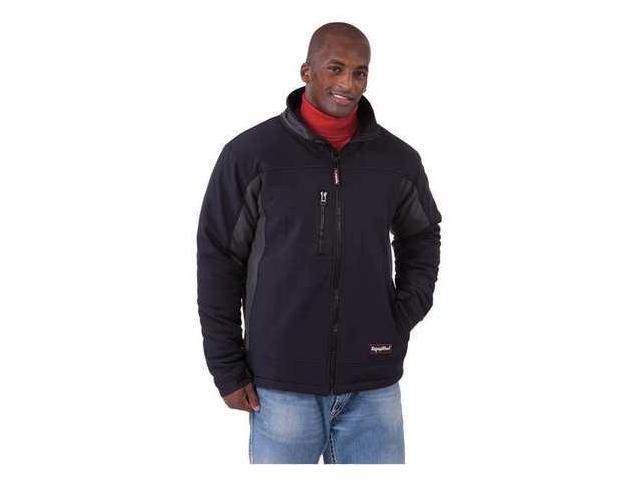 Photos - Other Power Tools REFRIGIWEAR 0490RBCHSML Men's Black Polyester Jacket size S