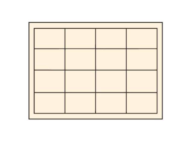 DURHAM MFG 209-95-D938 Steel, Compartment Drawer, 9 7/8 in D x 2 1/8 in H x 13