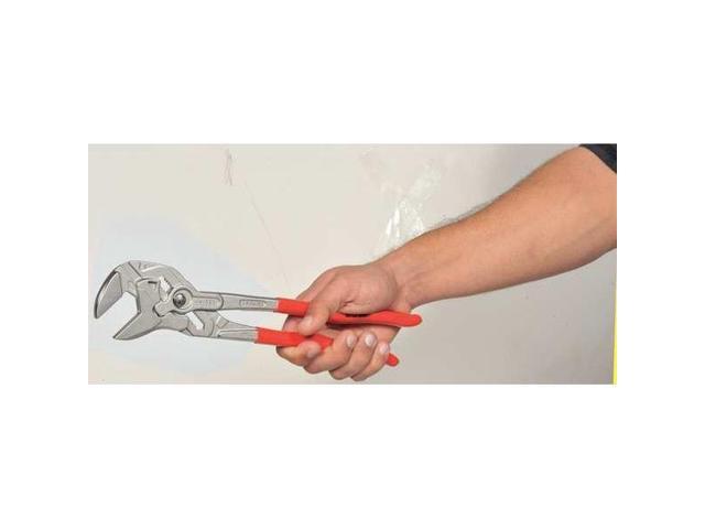 KNIPEX 86 03 300 SBA 12 in Knipex Cobra Straight Jaw Plier Wrench Smooth,