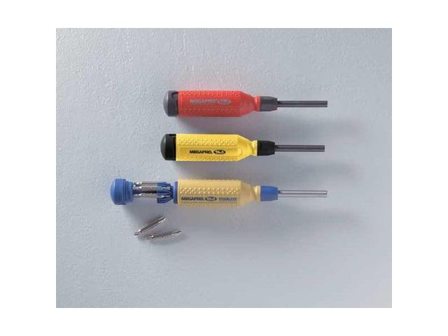 MEGAPRO 151SS-B Phillips, Square, Star, Slot Bit 8 1/2 in, Drive Size: 1/4 in,