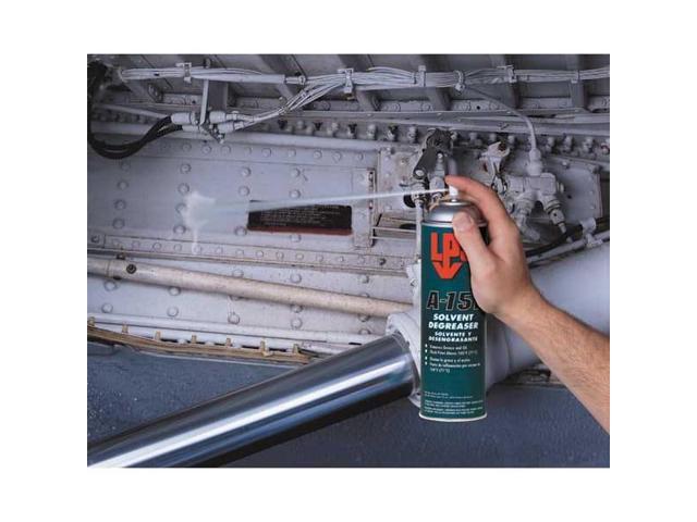 LPS 04320 Solvent Degreaser, 15 Oz Aerosol Can, Liquid, Clear Water-White