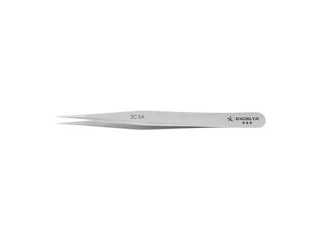 Photos - Other Power Tools EXCELTA 3C-SA Tweezer, Fine, 4-1/4 in. L, SS, 1/64 in. Tip