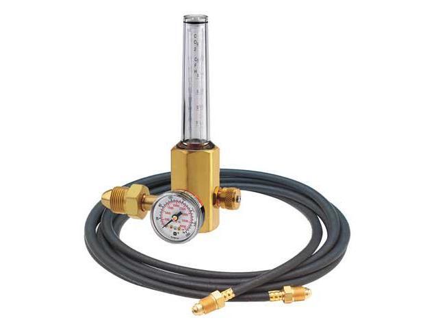 MILLER ELECTRIC H2051B-580H Flowmeter Regulator and Hose Kit, Argon, Carbon