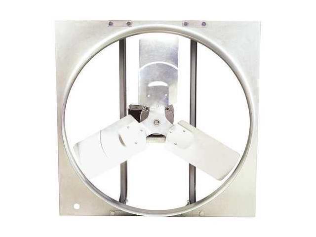 DAYTON 10D981 Exhaust Fan,30In Bl,Aluminum,115/230V