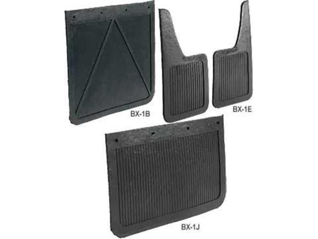 BUYERS PRODUCTS B2418LSP Mud Flaps, 18 in X 24 in, Rubber, Black, 1 PR