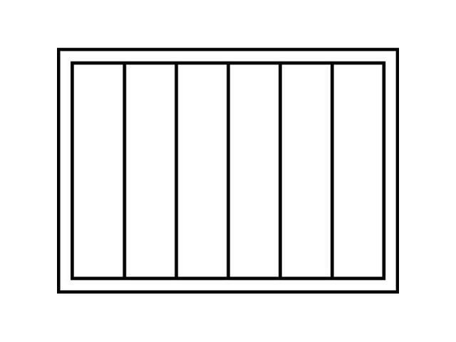 DURHAM MFG 117-95-D925 Steel, 6 compartments, 12 1/2 in D x 3 1/8 in H x 18 3/8