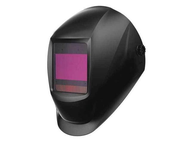 WESTWARD 33N558 Auto Dark Welding Helmet, 5-8/8-13, Black