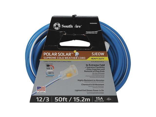 Photos - Other Power Tools SOUTHWIRE 1638SW0061 Extension Cord, 12 AWG, 125VAC, 50 ft. L