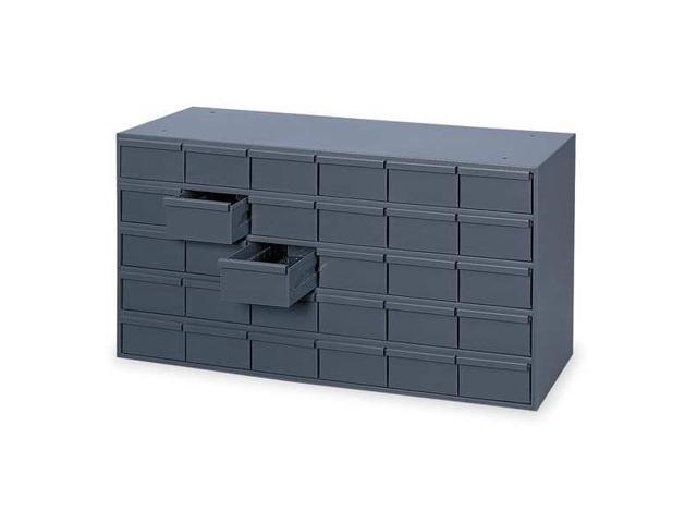 DURHAM MFG 014-95 Prime Cold Rolled Steel, Drawer Bin Cabinet, 12 1/4 in D x 17