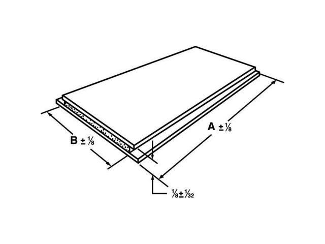ABB AC5X3 Mastic Tape, 6 mil, 3' x 5', Black, PK10