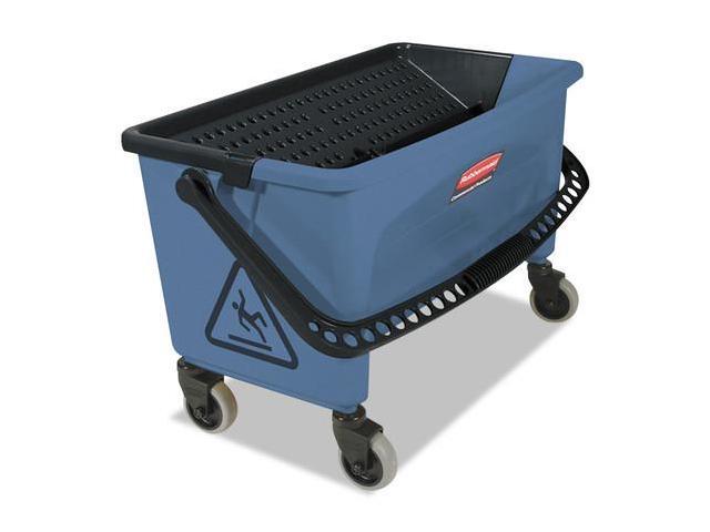 Rubbermaid Commercial Microfiber Finish Bucket 27 gal Blue Q930