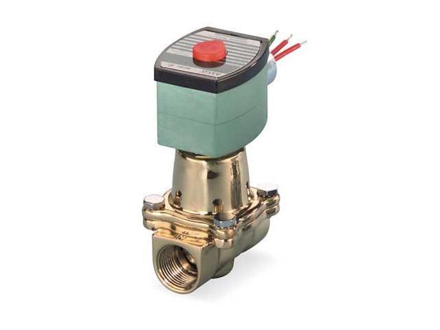 Photos - Other sanitary accessories Red Hat REDHAT 8222G093 120V AC Brass Steam Solenoid Valve, Normally Closed, 3/8 i 