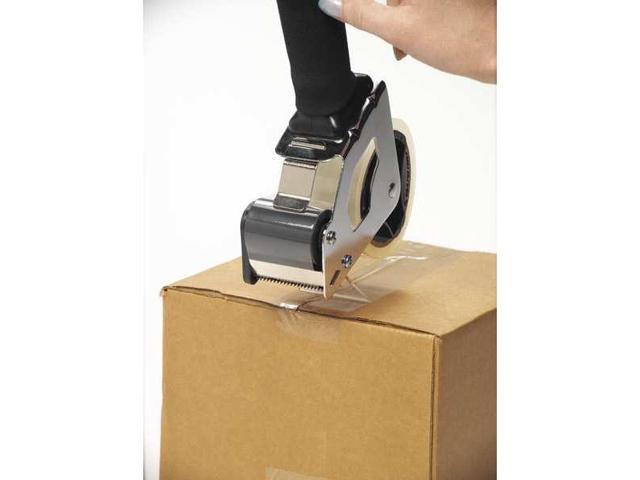 SAFETY SOFT TOUCH D4140ABF Tape Dispenser, 5 in Tape Core Dia, Pistol, Foam,
