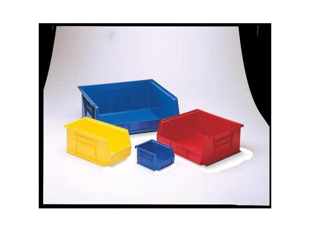AKRO-MILS 30234BLUE Hang & Stack Storage Bin, Plastic, Blue, 5 in H, 5 1/2 in