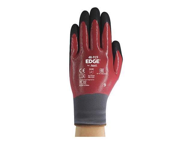 EDGE 48-929 Gloves,,Nitrile,8 1 PR