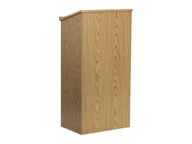 Stand-Up Wood Lectern in Oak