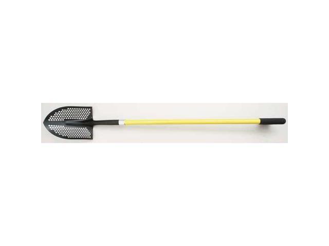 SEYMOUR MIDWEST 49500GR Round Point Mud/Sifting Shovel, 14 ga #2 Blade, Steel