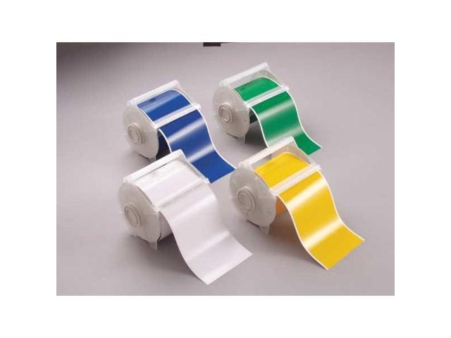 BRADY 113109 Label Tape Cartridge, White, Labels/Roll: Continuous