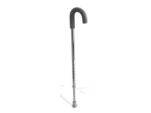 ZORO SELECT MDS86415CHR Cane,Chrome,29 to 38 In. H,250 lb. Cap.