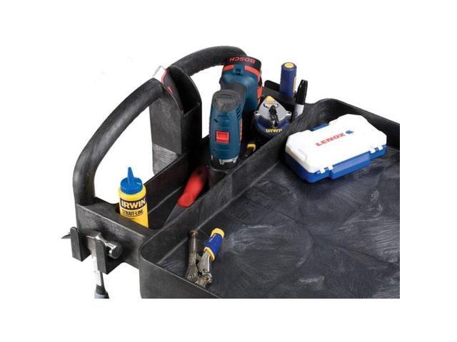 RUBBERMAID FG452088BLA Structural Foam Utility Cart with Deep Lipped Plastic