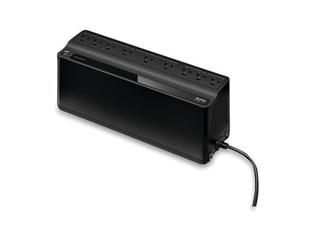 APC - Back UPS, 900VA/480W, Floor/Wall Mount 120V, 9x NEMA 5-15R outlets, USB Type A Port - Black - image 3