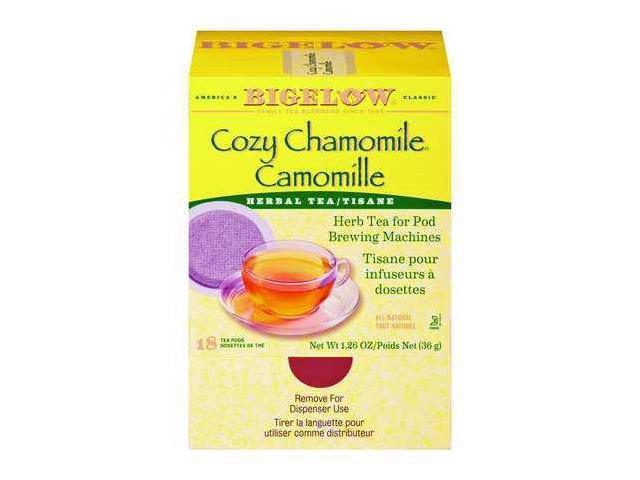 Bigelow Cozy Chamomile Herbal Tea Pods 1.90 oz 18/Box 10906