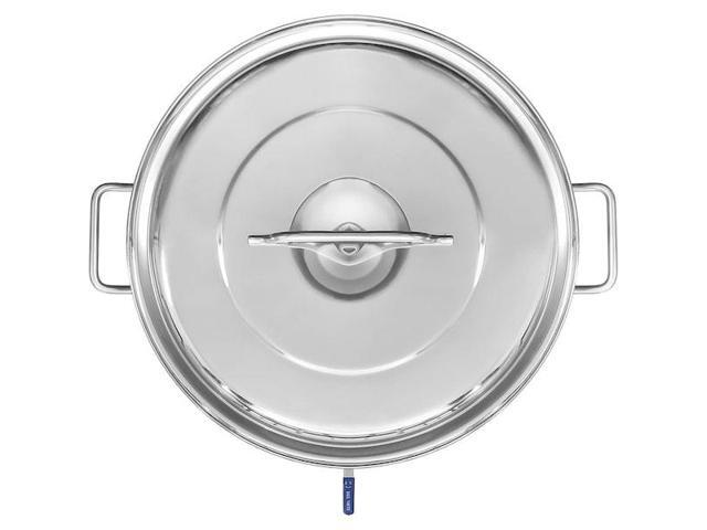 CONCORD S2830S-BK Stainless Steel Home Brew Kettle Set, 20 Quart/ 5 Gal
