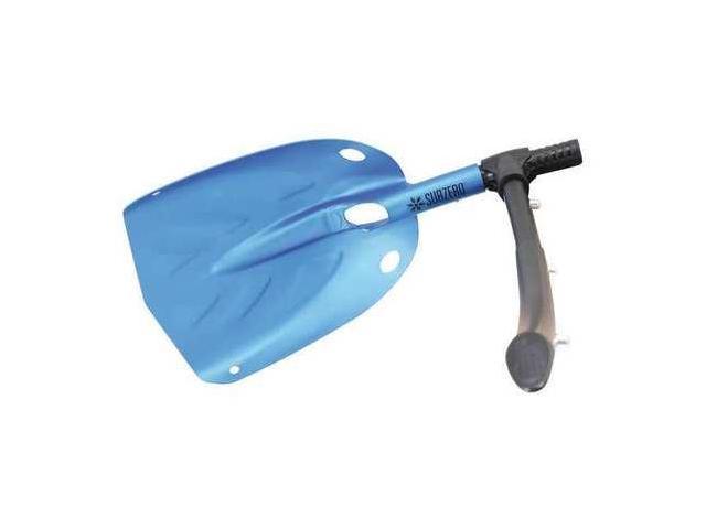Photos - Other Garden Tools SUBZERO 17222 Snow Shovel, 22 in Plastic Offset T-Grip Handle, Aluminum Bl