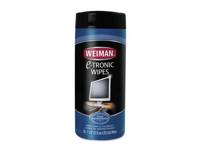 WEIMAN E-tronic Wipes 8' x 7' White 30/Canister 4/Carton 93CT
