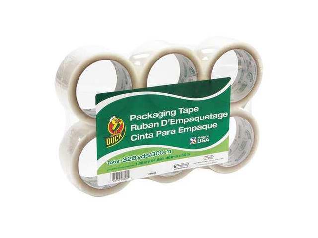 Commercial Grade Packaging Tape, 3' Core, 1.88' x 55 yds, Clear, 6/Pack