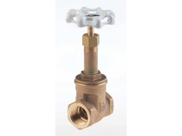 MILWAUKEE VALVE UP148 3/4 Gate Valve,3/4 In.,Bronze