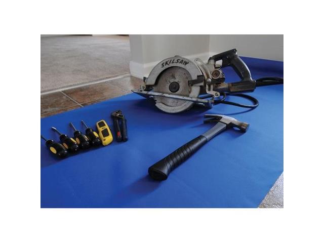 SURFACE SHIELDS NSB2720 Floor Protection,27 In. x 20 Ft.,Blue