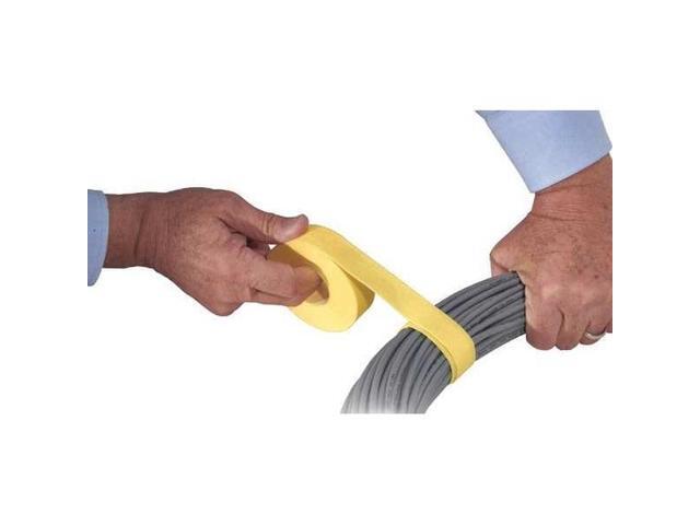 RIP-TIE G-05-075-BK Cable Tie Wrap, 75 ft L, 3/4 in Max Bundle Dia., Black,