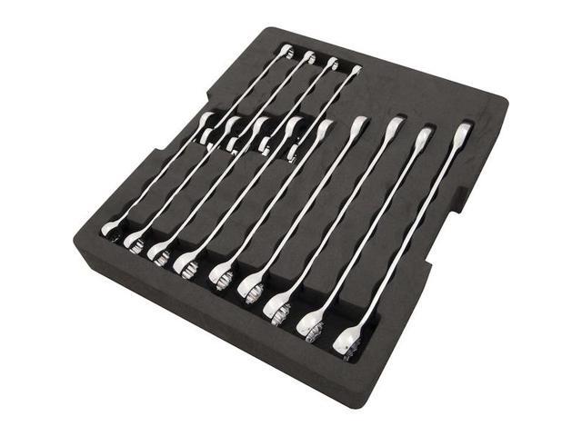DYNAMIC D105108 Tools 14 Piece Metric Combination Wrench Set With Foam Tool