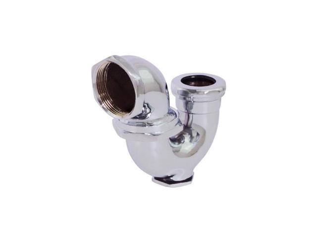 EVERFLOW 11315 IPSx1-1/4' LA Pattern Trap w/Drain Plug for Tubular Drain