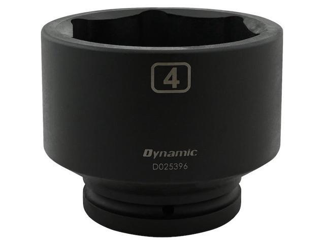DYNAMIC D025396 1' Drive Standard Socket, Black Phosphate, Tools 4' X 1' Drive,