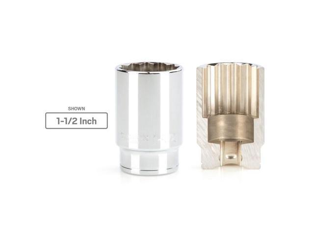 TEKTON SHD23235 1/2 Inch Drive x 1-3/8 Inch Deep 12-Point Socket