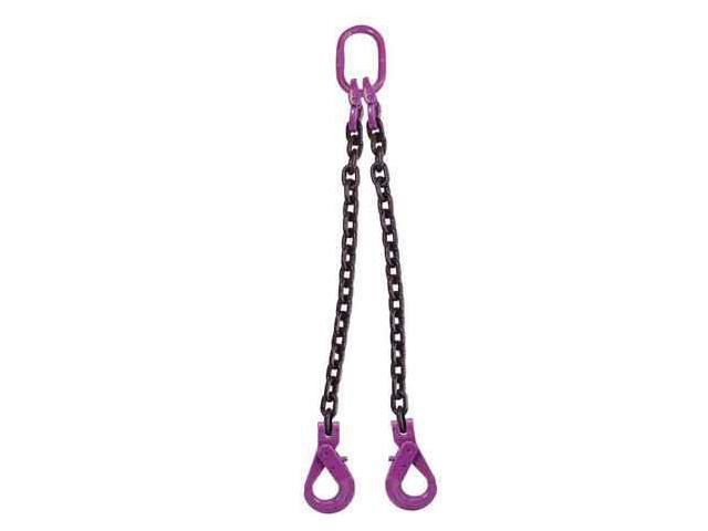 Photos - Other Power Tools US CARGO CONTROL 932G100DOSL-12 9/32' x 12' - 2 Leg Chain Sling w/ Self-Lo