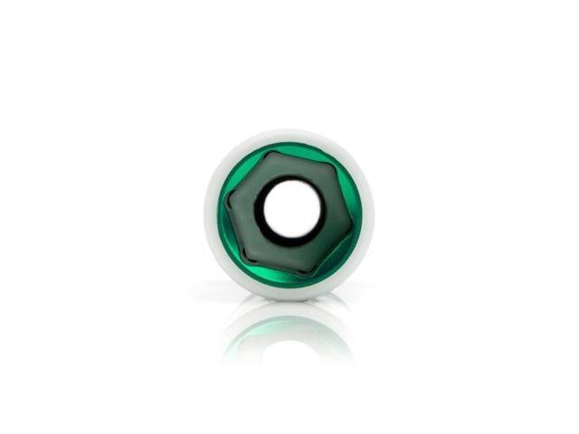 STEELMAN 95615-05 1/2in. Drive 3/4in. Nylon Sleeved Impact Socket (Green)