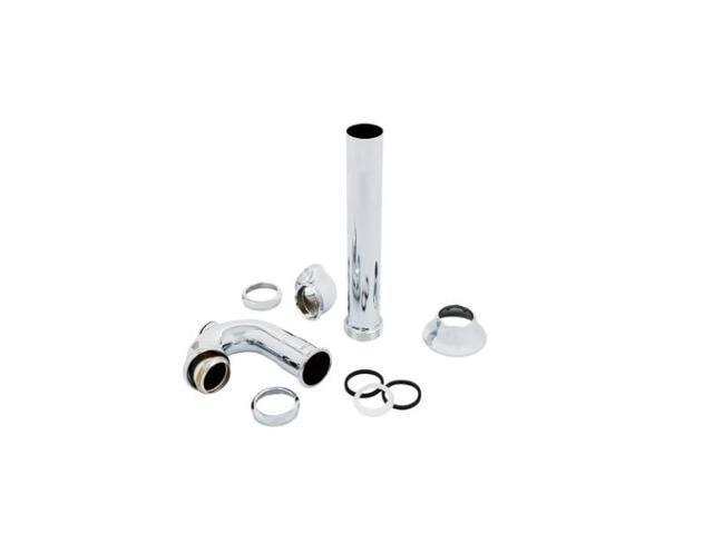 EVERFLOW 12814 Utility/ Milwaukee P-Trap w/Drain Plug for Tubular Drain