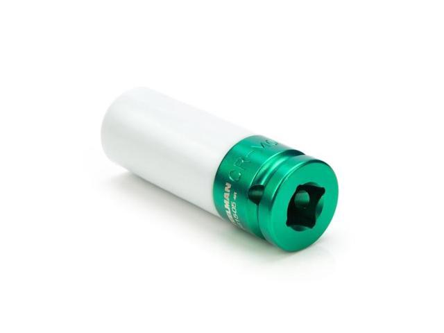 STEELMAN 95615-05 1/2in. Drive 3/4in. Nylon Sleeved Impact Socket (Green)