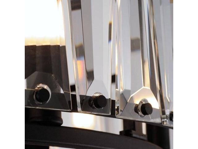 MAXIM LIGHTING 61018BK Odeon 8-Light WiFi-enabled LED Fandelight