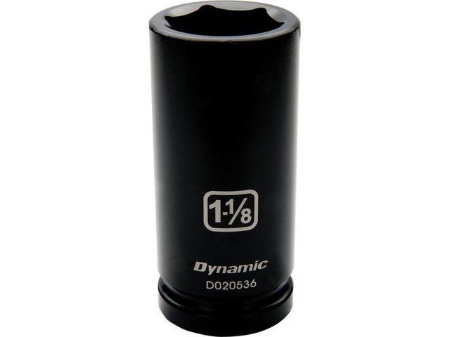 DYNAMIC D020536 3/4' Drive Deep Socket, Black Phosphate, Tools 3/4' Drive 6