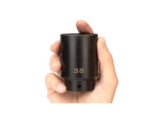 TEKTON SID23138 1/2 Inch Drive x 38 mm Deep 6-Point Impact Socket