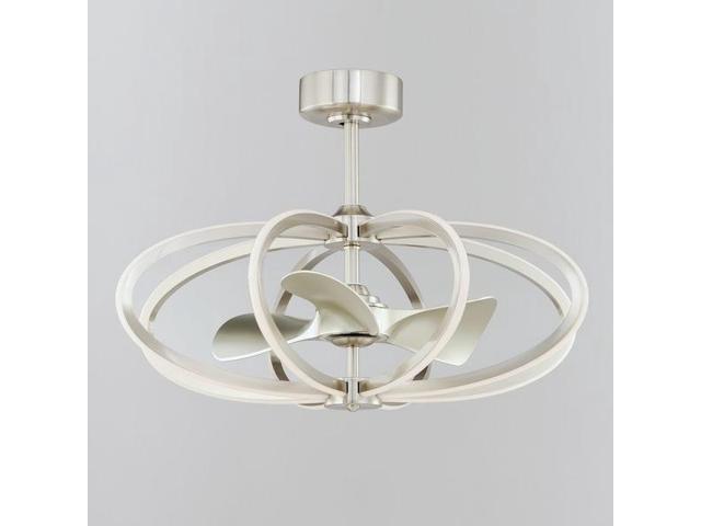 MAXIM LIGHTING 61006SN Solstice 8-Light WiFi-enabled LED Fandelight