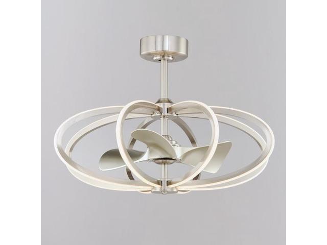 MAXIM LIGHTING 61006SN Solstice 8-Light WiFi-enabled LED Fandelight