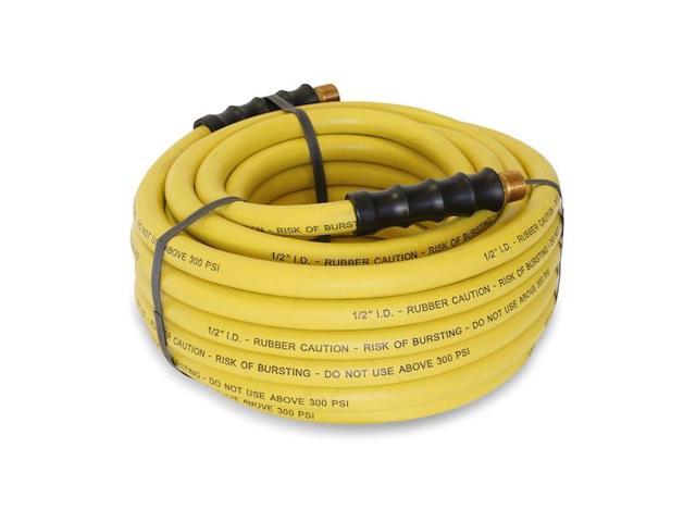 STEELMAN 96846-IND 50-Foot Long Yellow Rubber 1/2' ID Hose