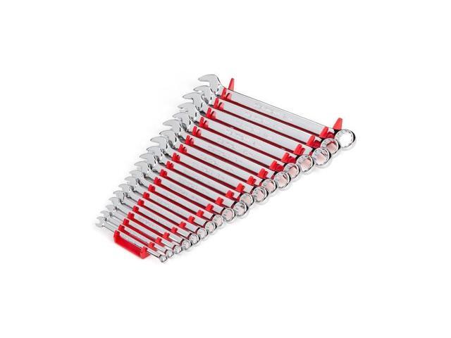TEKTON ORG29219 19-Tool Combination Wrench Organizer Rack, Red